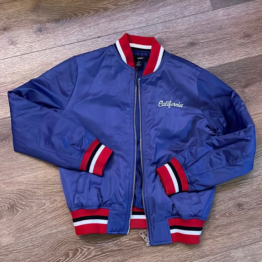 Embroidered Los Angeles Tiger Varsity Jacket - Picture 2 of 3